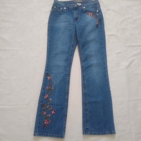 Z. Cavaricci high rise vintage embroidered jeans - Picture 1 of 6